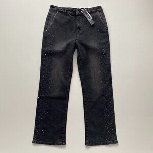 Tribal Brooke High Rise Straight Studded Jeans Sz 6​